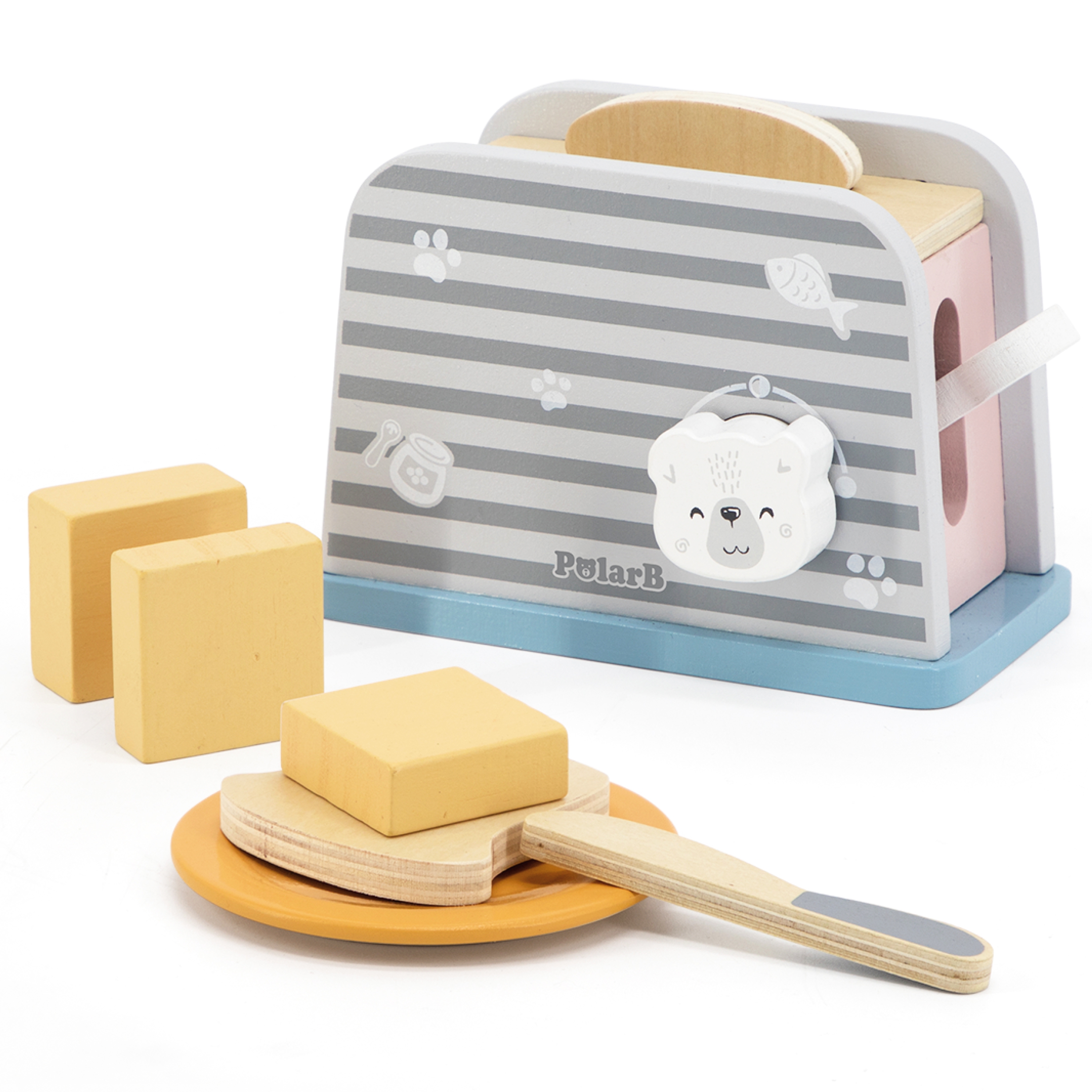 Toastik Polarb - Drewniany Toster Malucha