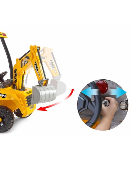 „Super Digger 12V“ elektrinis ekskavatorius Feber – naujas LT akumuliatorius