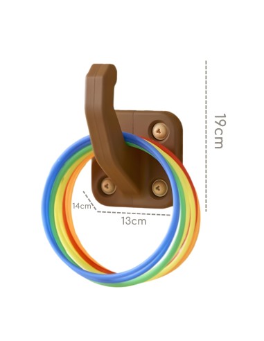 Masterkidz Ring Play and Learning Set develops accuracy and coordination