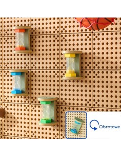 Masterkidz Hourglass Set – Educational Sand Clocks for Learning Time 2