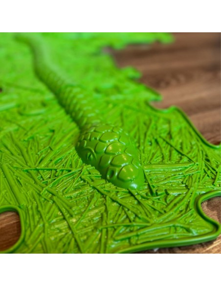 WOOPIE Orthopedic Sensory Mat Puzzle Snake Green 6 pcs.