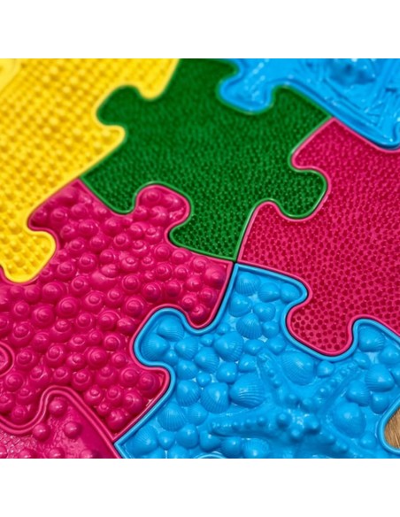 WOOPIE ortopedinis jutiminis kilimėlis Royal Puzzle 30 el. Sveikos pėdos