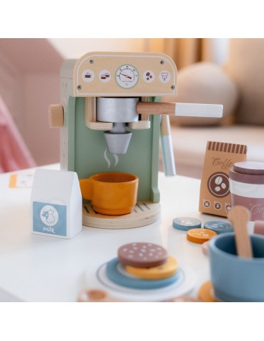 WOOPIE GREEN Coffee Maker 25 pcs - Wooden Barista Confectionery