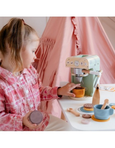 WOOPIE GREEN Coffee Maker 25 pcs - Wooden Barista Confectionery