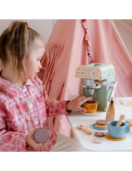 WOOPIE GREEN Coffee Maker 25 pcs - Wooden Barista Confectionery