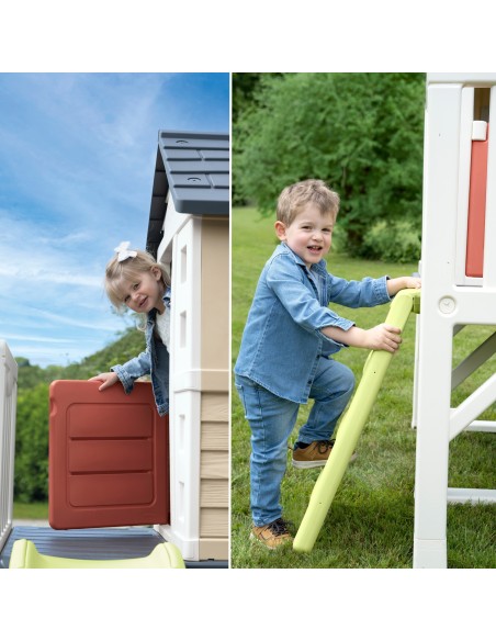 Smoby House on Stilts with a Slide - Perfect Toy for Children