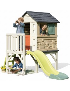 Smoby House on Stilts with a Slide - Perfect Toy for Children