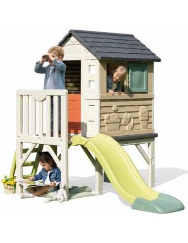 Smoby House on Stilts with a Slide - Perfect Toy for Children