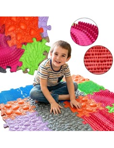 WOOPIE Sensory Mat Orthopedic Puzzle 8 pieces VERSION-1A