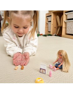 Ankiki-Set Puppe Pflegerin und 3 Welpen – Ideal als Geschenk WOOPIE 2