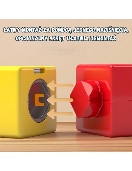 Magnetyczny Tor Lewitujący 32 el. WOOPIE - Zabawka dla dzieci