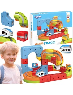 Magnetic Levitating Track 32 pcs WOOPIE - Toy for children