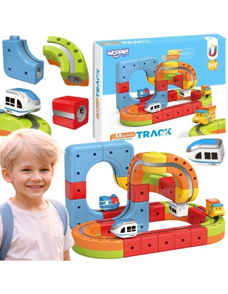 Magnetic Levitating Track 32 pcs WOOPIE - Toy for children