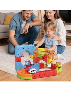 Magnetic Levitating Track 32 pcs WOOPIE - Toy for children 2