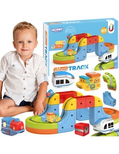 Magnetic Levitating Track 18 Pieces WOOPIE - DIY Educational Toy
