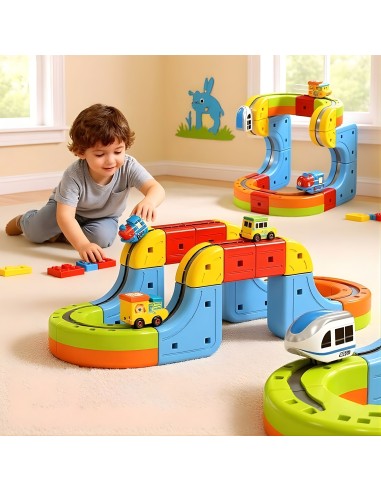 Magnetic Levitating Track 18 Pieces WOOPIE - DIY Educational Toy