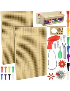 MASTERKIDZ - Modular STEM Wall Board Educational Set 120x80