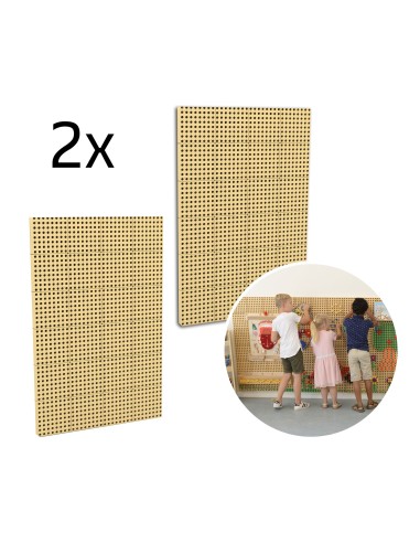 MASTERKIDZ- Modułowa Tablica Ścienna STEM Zestaw Edukacyjny 120x80