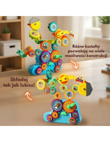 WOOPIE Interaktyvūs krumpliaračiai 18 el. - Edukacinis žaislas