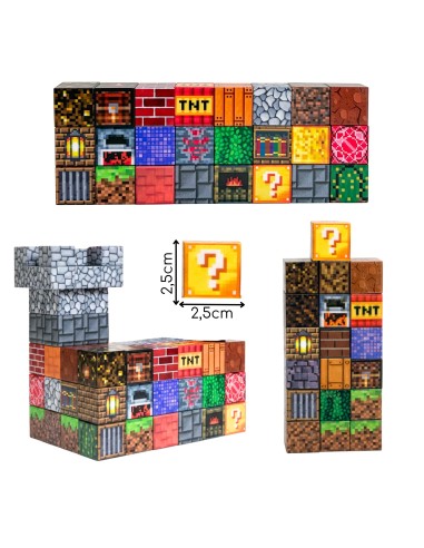 Magnetinės kaladėlės Cube 63 el. – kūrybingas žaidimas vaikams 3+ WOOPIE