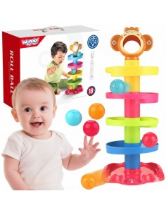 WOOPIE BABY Ball Track Spiral + 3 Balls - Toy for Children