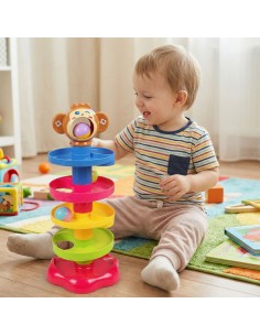 WOOPIE BABY Ball Track Spiral + 3 Balls - Toy for Children 2