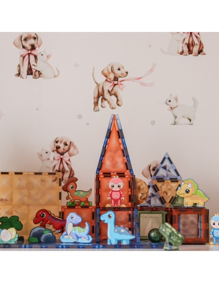 Šviečiantys magnetiniai dinozaurai – Woopie rinkinys