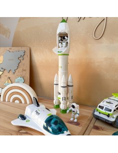 Interaktyvi kosminė raketa su dūmų efektu ir garsu - Woopie 2