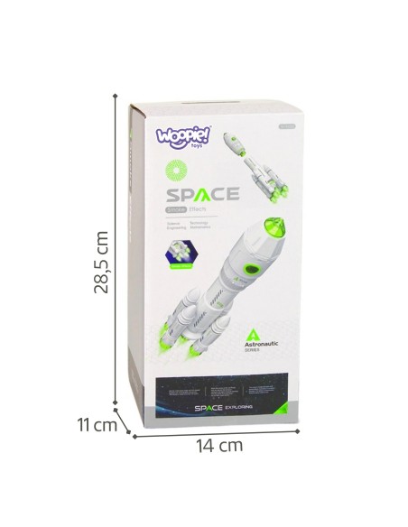 Interactive Space Rocket with Smoke Effect and Sound - Woopie