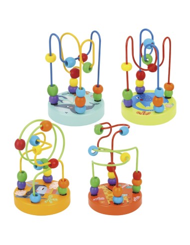 TOOKY TOY Wooden Motor Loop - Educational Intertwining