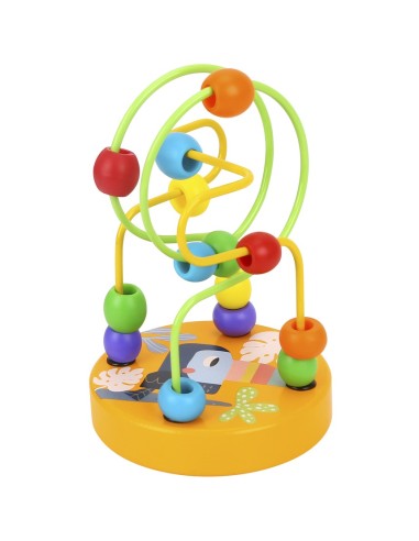 TOOKY TOY medinė motorinė kilpa – edukacinis pervertas