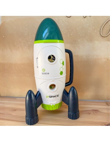 Interactive Space Shuttle with Astronaut and Woopie Rover