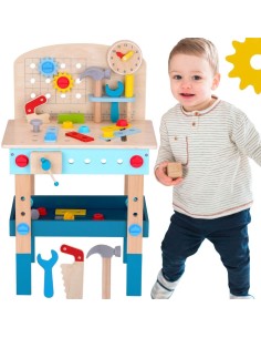 TOOKY TOY Wooden Craft Table - Creative Toy