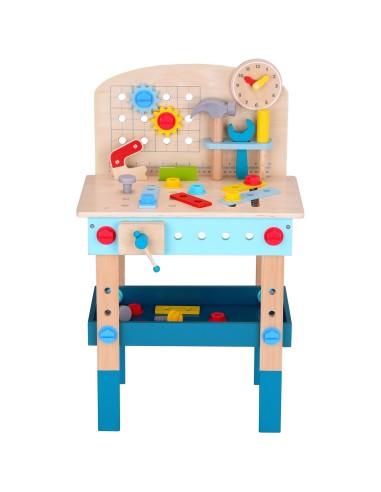 Medinis dirbtuvių stalas TOOKY TOY – 48 įrankiai
