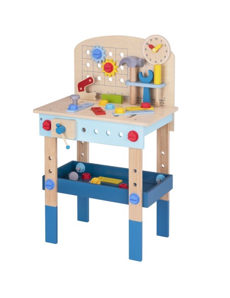 Medinis dirbtuvių stalas TOOKY TOY – 48 įrankiai