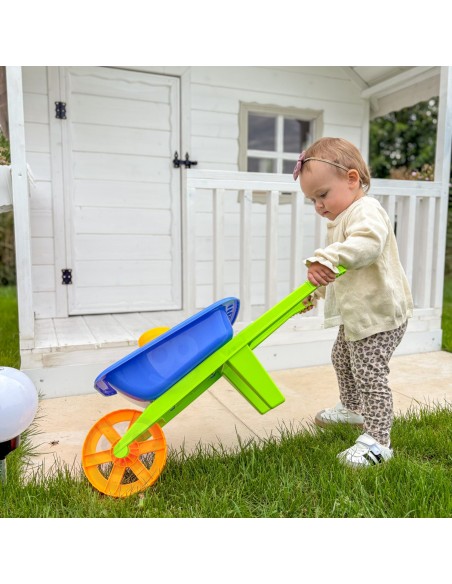 WOOPIE Gartenkarre-Set „Kleiner Gärtner“ – 13 Teile – Fun!