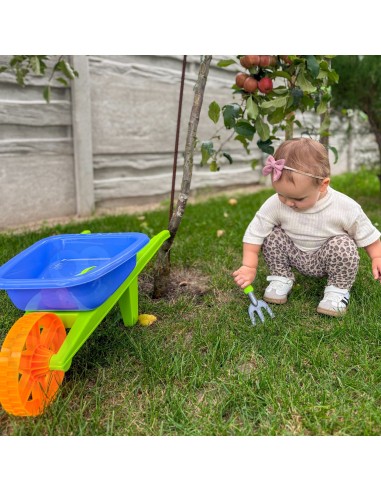 WOOPIE Gartenkarre-Set „Kleiner Gärtner“ – 13 Teile – Fun!