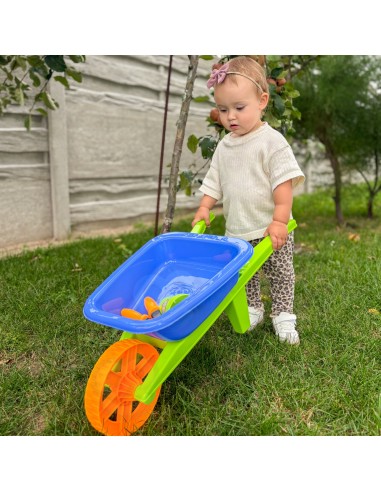 WOOPIE Gartenkarre-Set „Kleiner Gärtner“ – 13 Teile – Fun!