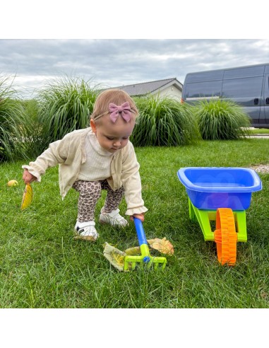 WOOPIE Gartenkarre-Set „Kleiner Gärtner“ – 13 Teile – Fun!