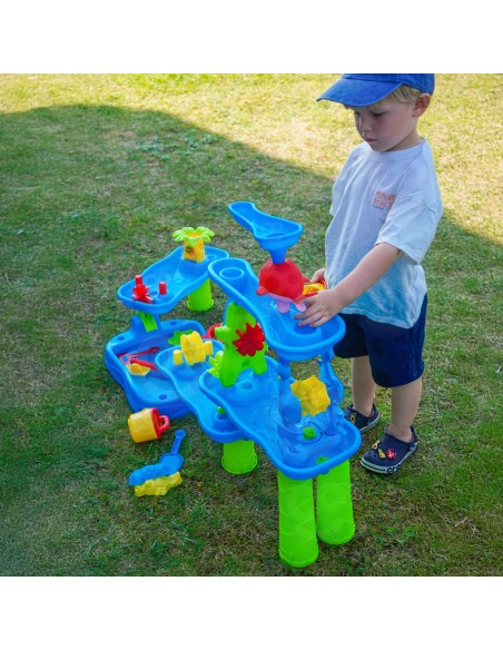 WOOOPIE Aquapark 6 in 1: Water Table, Sandbox, Water Track