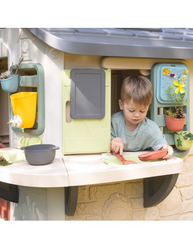 Smoby Life House with Kitchen +16 pieces – XL garden toy