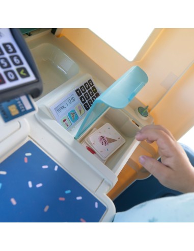 SMOBY Domek Ogrodowy Lodziarnia Sweety Corner - Zabawka dla Dzieci