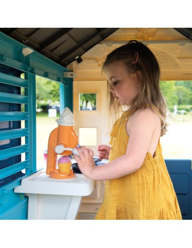 SMOBY Domek Ogrodowy Lodziarnia Sweety Corner - Zabawka dla Dzieci