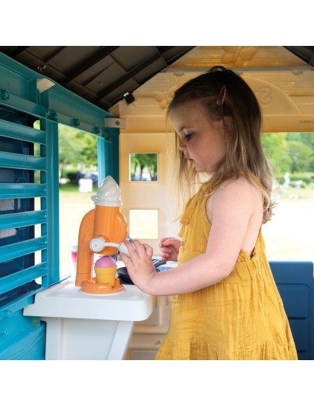 SMOBY Domek Ogrodowy Lodziarnia Sweety Corner - Zabawka dla Dzieci