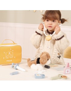 Zestaw Mały Weterynarz w Torbie PolarB Viga - Akcesoria Lekarskie 12 el. 2