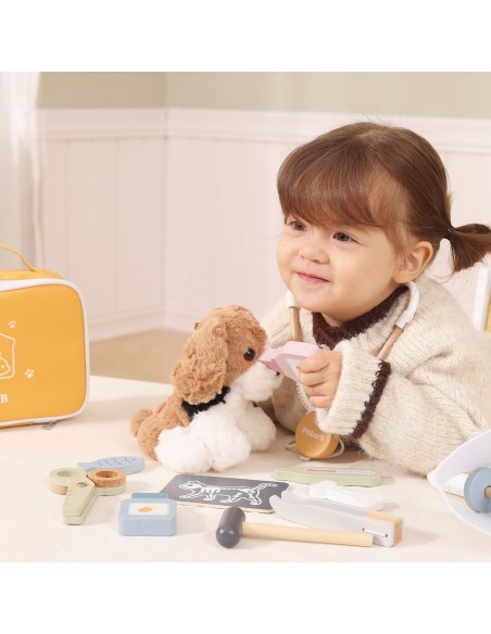 Set Kleiner Tierarzt in PolarB-Tasche Viga – Medizin-Accessoires 12-tlg.