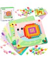 Steckspiel mit Pins – Mosaik, Kreativspiel für Kinder von Tooky Toy
