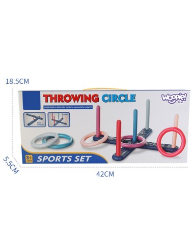 WOOPIE SERSO FUN THROWING CIRCLE - Vikrumo žaidimas 3+