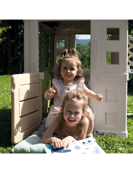 PRETTY house with SMOBY kitchen - creative fun and safety in the garden