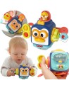 WOOPIE Montessori pingvinas 6in1 jutiminis kamuolys - edukacinis žaislas